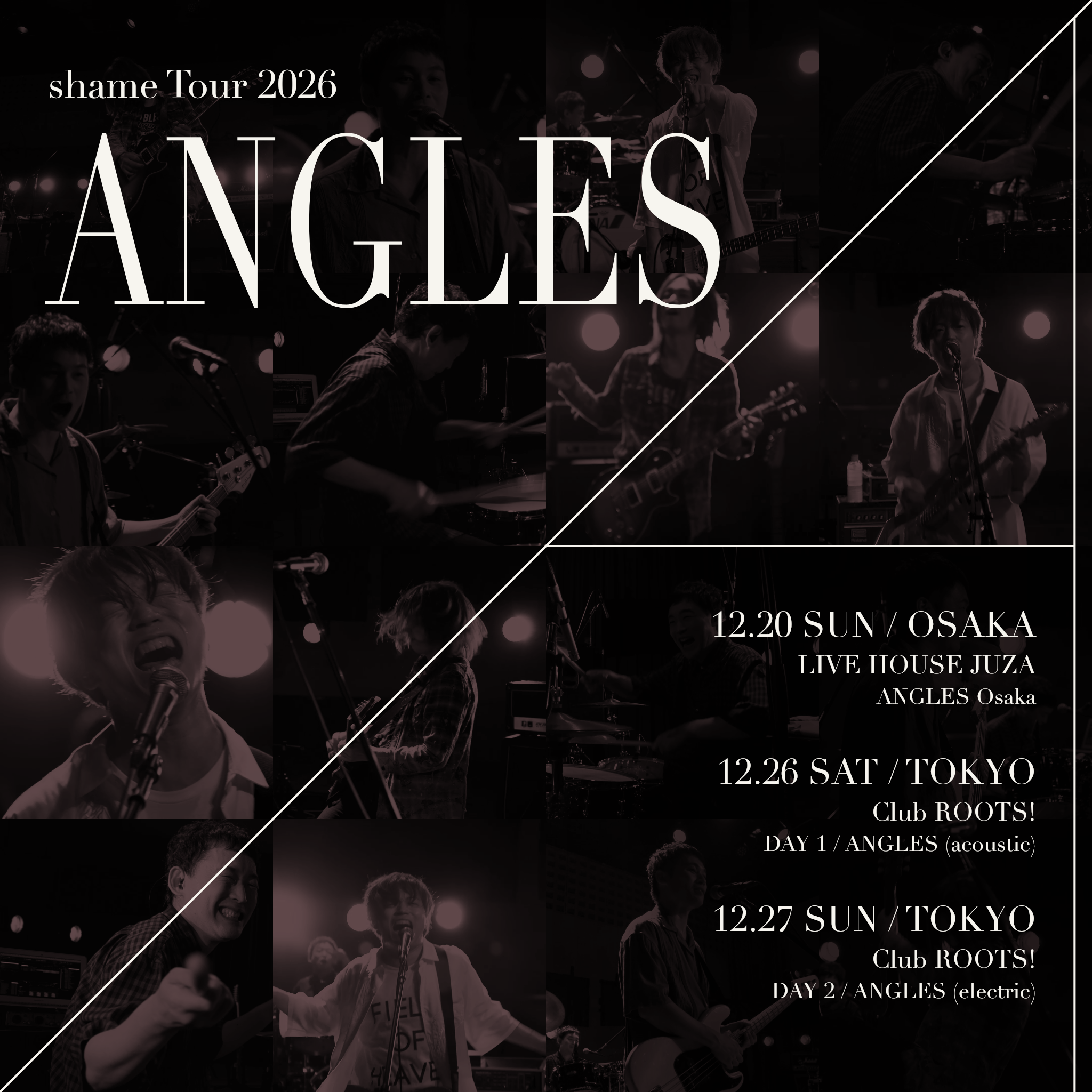 shame Tour 2026 ANGLES